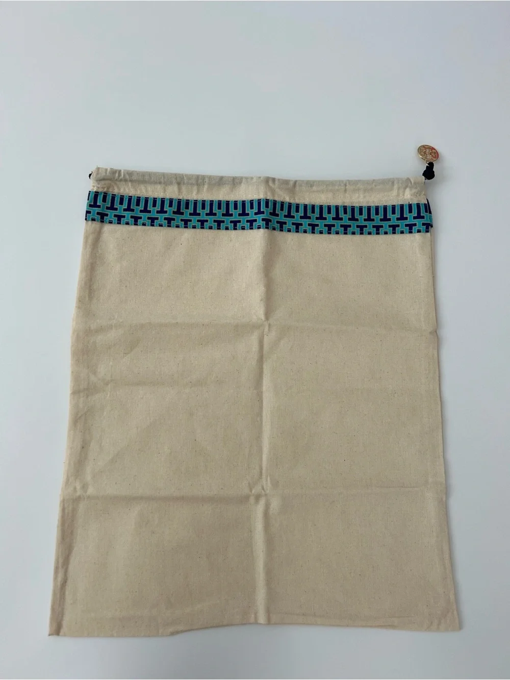 Tory Burch Authentic Dust Bag Duster Natural Cream Natural Color 12x15